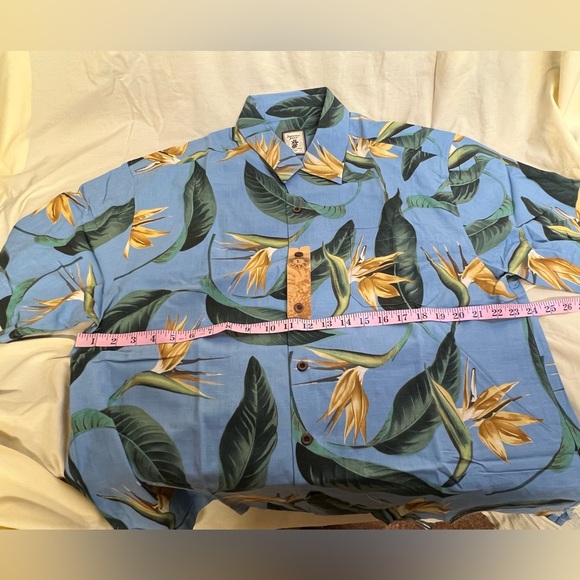 Jamaica Jaxx Mens Island Hawaiian Aloha Shirt - Picture 8 of 12